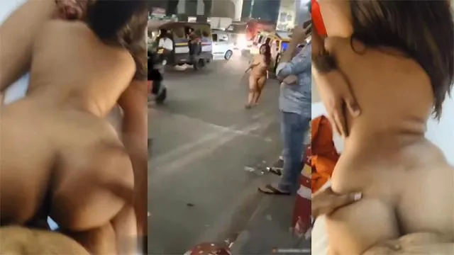 After Drinking Bhabi Public Nude & Fans Threesome Sex – Indian porn video