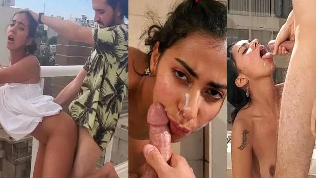 Bihari Teen Girl Squeezing Deep Throt Fucking On Tarace – Indian porn video
