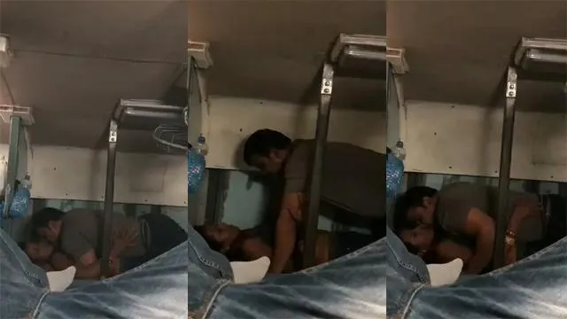 Couple has Sex in moving train despite TT being on board – Indian porn video