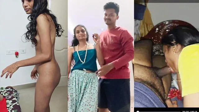 Cuckold Husband Anniversary Gift Slim Wife Deep Sucking Leak – Indian porn video