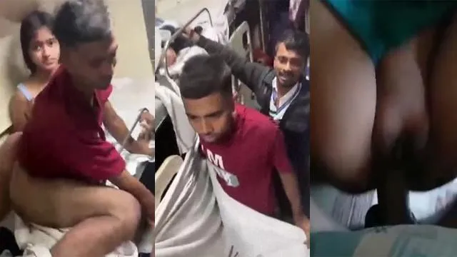 Desi Couple Fucking Inside The Train journey – Indian porn video