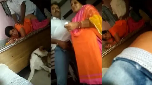 Desi Mother Gets Fucked by Another Man In Front of Her Guest – Indian porn video