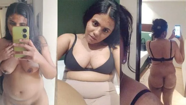 Dusky Babe Full Nude braless Boobs And Pussy Show – Indian porn video