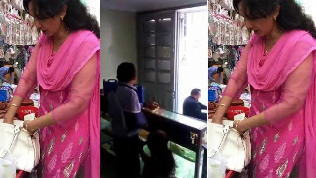 Flash the boss wife – while he working made her suck dick behind back – Indian porn video