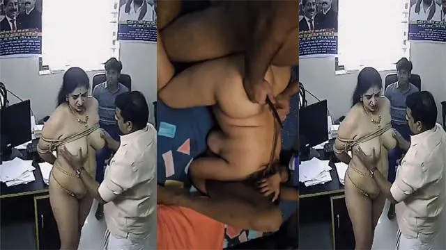 Hidden Cam Punishes Manager Strips His Colleague Naked in Public – Indian porn video