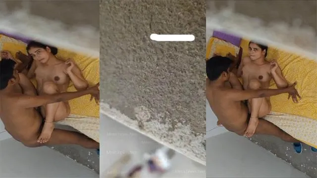 Hot Aunty Fucking With Lover Secretly Captured By Neighbour – Indian porn video