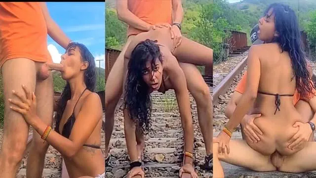 Indian Railway Outdoor Deepthroat NRI Bf Fucking Deeper – Indian porn video