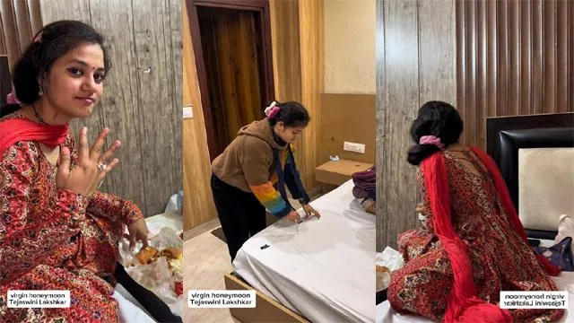 Indian Yoga Innstructor Tejaswini Honeymoon Sex mms – Indian porn video