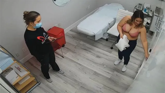 IPCAM in Breast Examination Clinic Captured Multiple Girls Nude – Indian porn video
