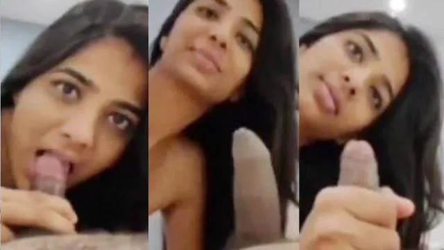 Maal Babe Thirsty Sucking Boyfriend Wet Dick VIral – Indian porn video
