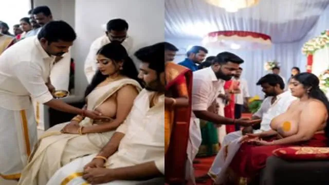 Malayalam Woman Performing A Ritual Involving Breast Fondling – Sex Video – Indian porn video