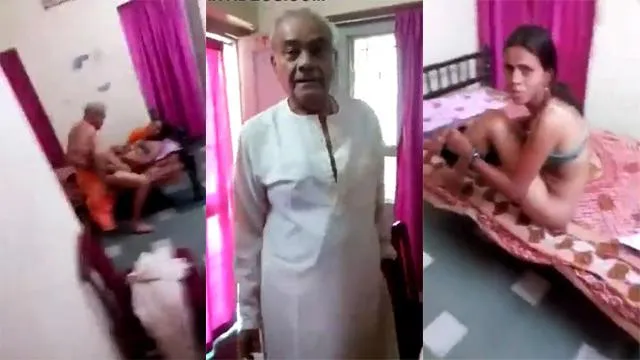 Old Indian Pundit Fucking Teen Girl Leak mms – Indian porn video