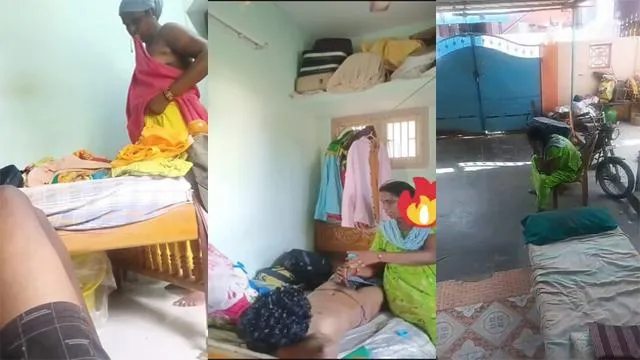 Real Tamil Maid Aunty Son Affair Leaked – Indian porn video