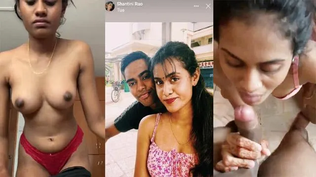 Singapore Telugu Slim Girl Sucking And Fucking with BF Update – Indian porn video