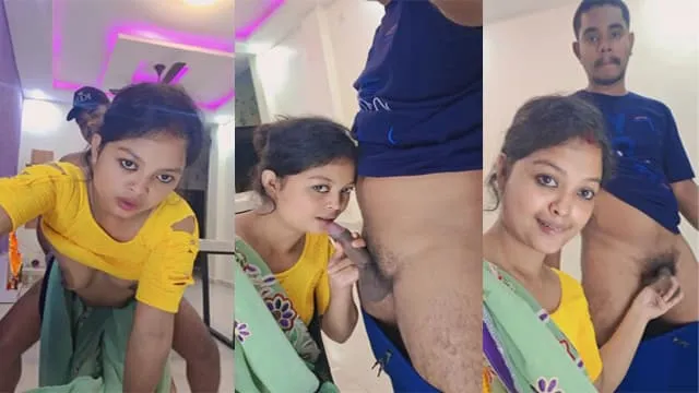Sweet Sexy Looking Bengali Teen Wife Hard Fucking with Hubby – Indian porn video