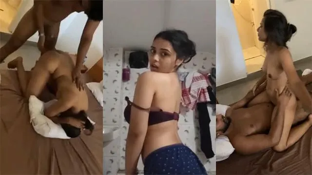 Tamil Teen Babe Teasing Showing & Threesome Fucking – Indian porn video