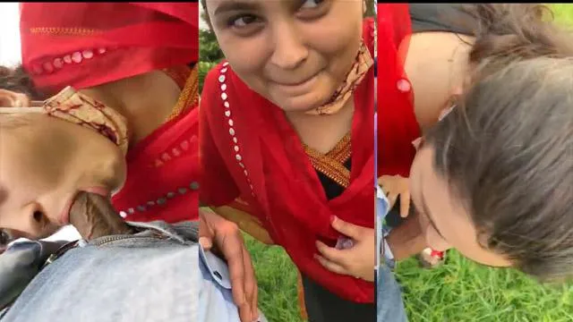 Telegu Desi Girl Deep Blowjob in Village Outdoor – Indian porn video