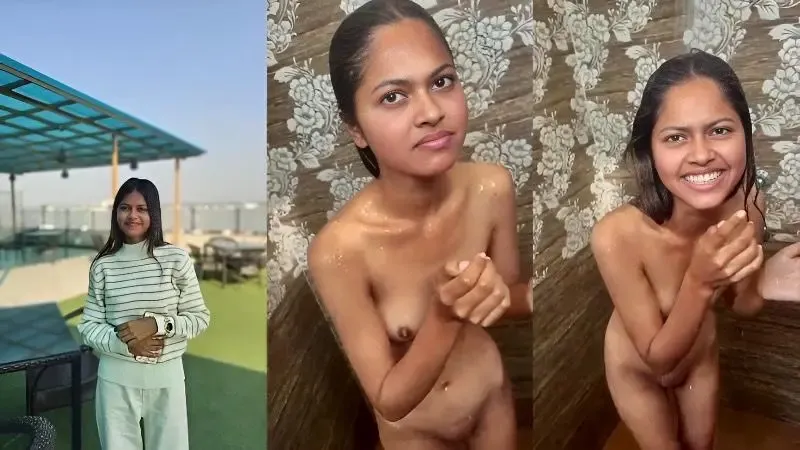 City girlfriend OYO hotel nude bath video – Indian porn video
