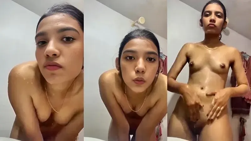 College girlfriend record her nude bath for lover – Indian porn video