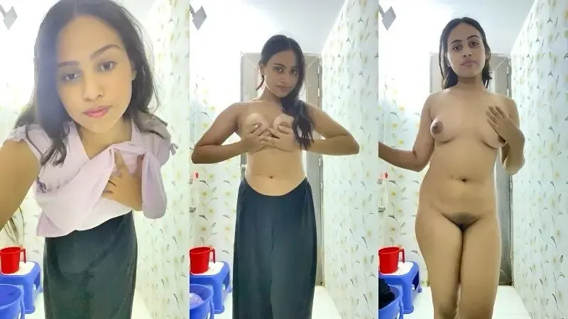 Curvy figure gf strip and show her nude – Indian porn video