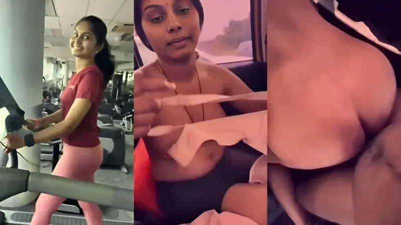 Desi gym lady after workout doggy’s style fucked in car – Indian porn video