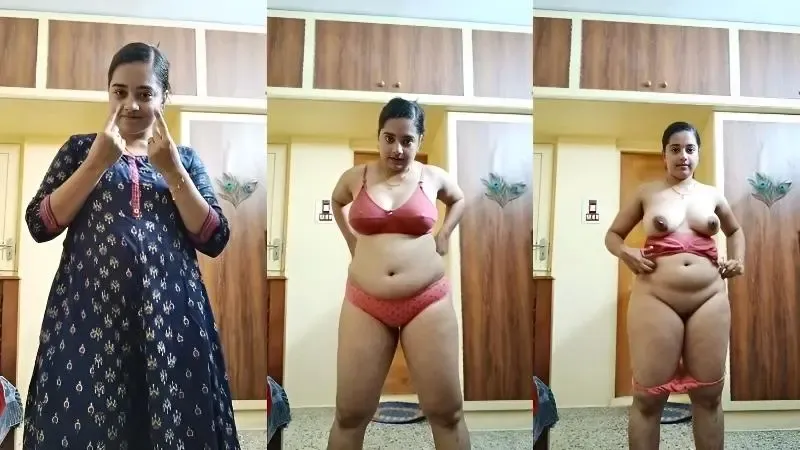 Desi manwadi girl striping and show her nude – Indian porn video