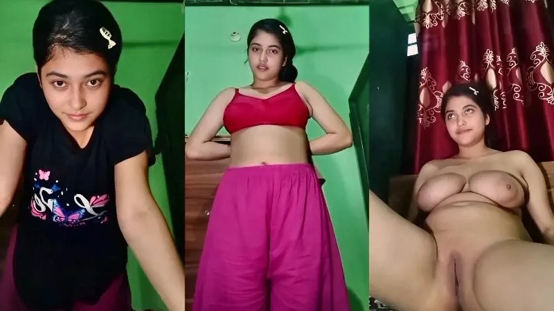 Desi village girl removing her clothes and fingering – Indian porn video