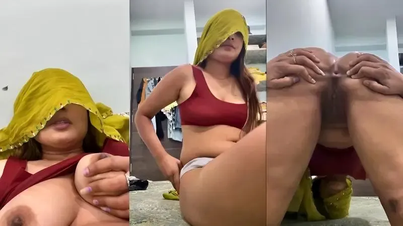 Haryanvi desi bhabhi boobs pressing and showing ass hole – Indian porn video