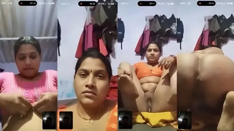 Horny housewife striping on video call – Indian porn video
