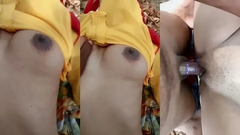 Village couple outdoor fucked with condom – Indian porn video