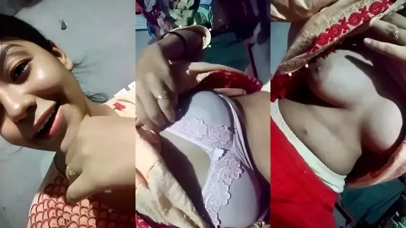 Village desi girl showing her sexy boobs – Indian porn video