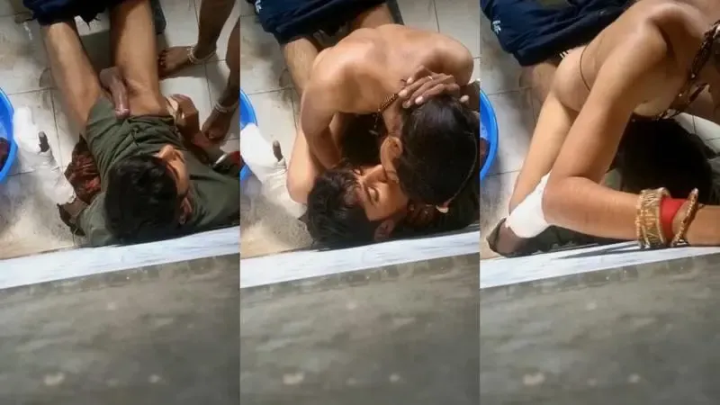 Village gf meet her bf in hospital washroom mms video – Indian porn video