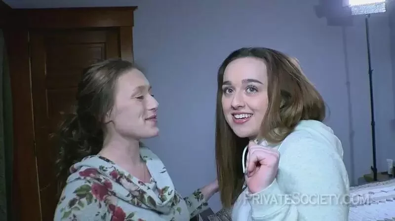 Onlyfans PrivateSociety Bella & Gabby - College Roommates Fuck
