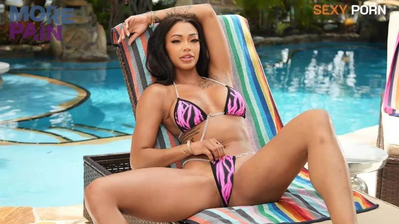 Onlyfans NeighborAffair Ebony Hottie Harley Dean Fucks Neighbor in Her Yard While Her Husband Is Out