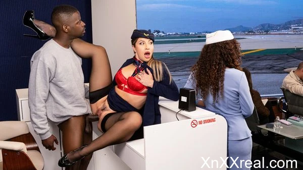 Brazzers - Melissa Stratton, Aleksa Mink - Airport Lounge Lizards Get Lucky - Part 1