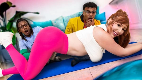 MYLFSingles - Lauren Phillips - Taking Two Big Black Cocks While My Nerdy Son Isn’t Watching…