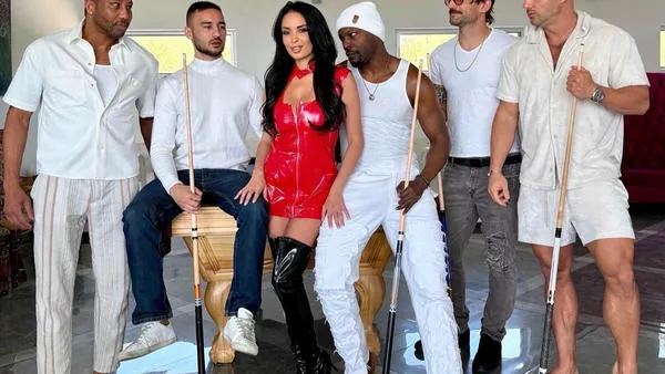 Anissa Kate BRAND NEW Surprise Birthday Gangbang From Besties