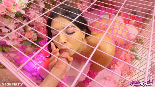 Jasmine Sherni BRAND NEW Begs for a Breeding With Nade Nasty On Pink Room