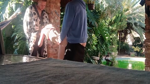 Anal Fingering and Deepthroat in Cowgirl