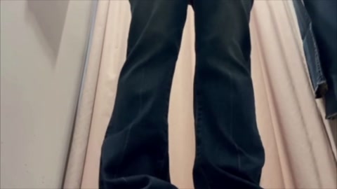 Close call while changing clothes