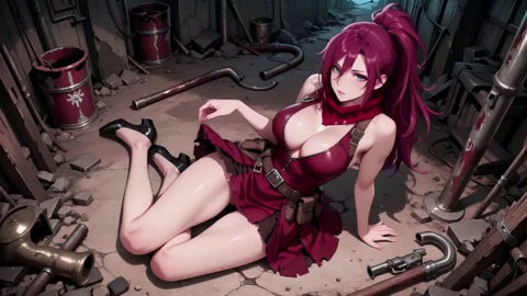 Warrior in Ruins: Encounter in Industrial Wasteland