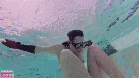Underwater Forward Rolls in Aquatic Training